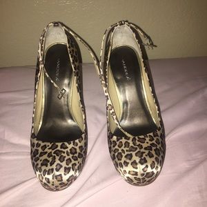 beige cheetah heels